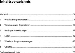 Inhaltsverzeichnis 1
