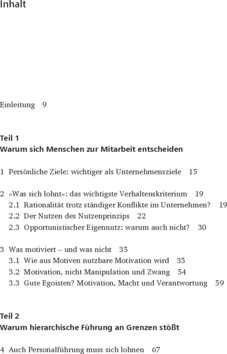 Inhaltsverzeichnis