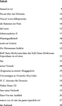 Inhaltsverzeichnis 1