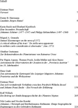 Inhaltsverzeichnis
