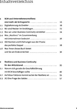 Inhaltsverzeichnis 1
