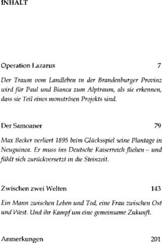 Inhaltsverzeichnis 1