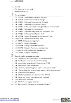 Inhaltsverzeichnis 1