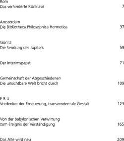 Inhaltsverzeichnis 1