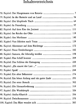 Inhaltsverzeichnis - Band 3
