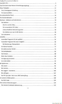 Inhaltsverzeichnis 1