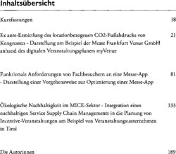 Inhaltsverzeichnis 1