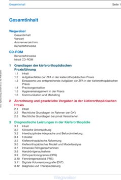 Inhaltsverzeichnis