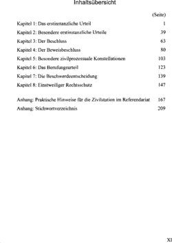 Inhaltsverzeichnis 1