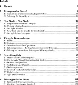 Inhaltsverzeichnis 1
