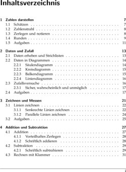 Inhaltsverzeichnis