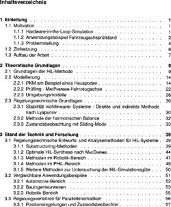 Inhaltsverzeichnis 1