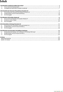 Inhaltsverzeichnis 1