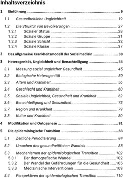Inhaltsverzeichnis