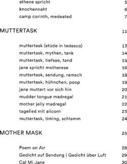 Inhaltsverzeichnis 1