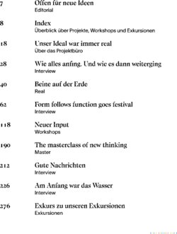 Inhaltsverzeichnis 1