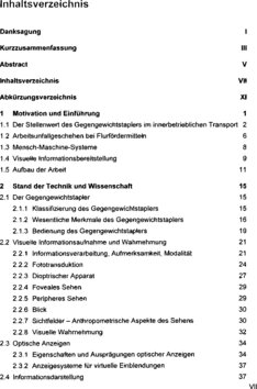 Inhaltsverzeichnis 1