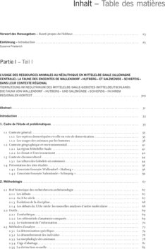 Inhaltsverzeichnis