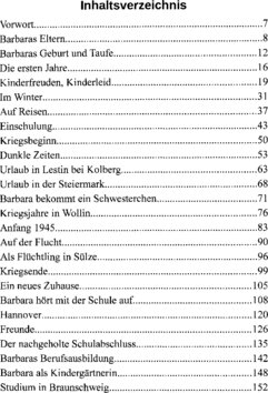 Inhaltsverzeichnis 1