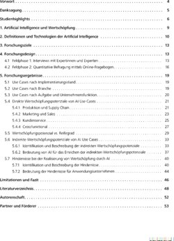 Inhaltsverzeichnis 1