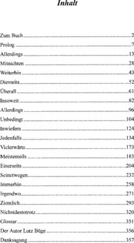 Inhaltsverzeichnis 1