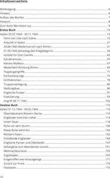 Inhaltsverzeichnis