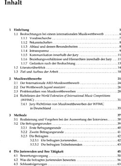 Inhaltsverzeichnis 1