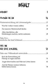 Inhaltsverzeichnis