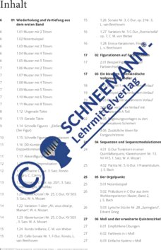 Inhaltsverzeichnis