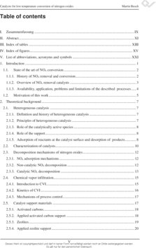 Inhaltsverzeichnis