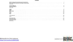 Inhaltsverzeichnis 1