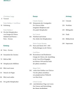 Inhaltsverzeichnis