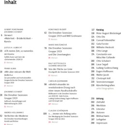Inhaltsverzeichnis
