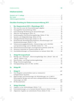 Inhaltsverzeichnis