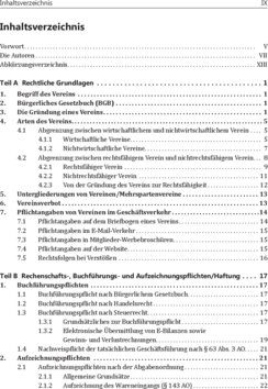Inhaltsverzeichnis