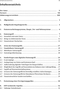 Inhaltsverzeichnis