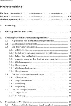 Inhaltsverzeichnis