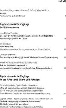 Inhaltsverzeichnis 1