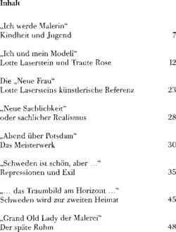 Inhaltsverzeichnis 1