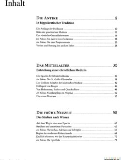 Inhaltsverzeichnis 1
