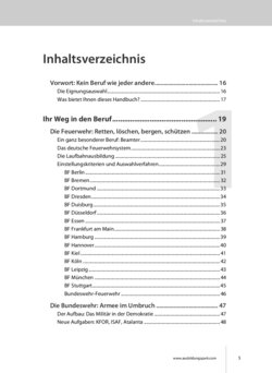 Inhaltsverzeichnis