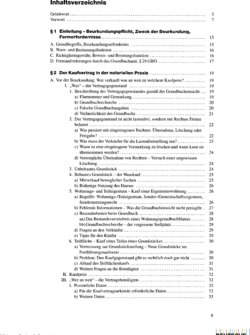 Inhaltsverzeichnis 1