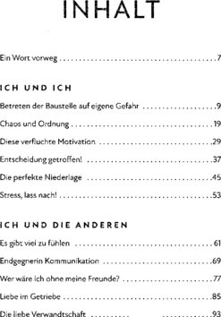 Inhaltsverzeichnis 1