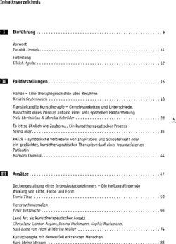 Inhaltsverzeichnis 1