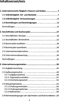 Inhaltsverzeichnis 1