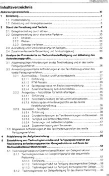 Inhaltsverzeichnis 1