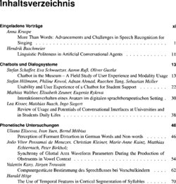 Inhaltsverzeichnis 1