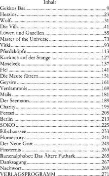 Inhaltsverzeichnis 1