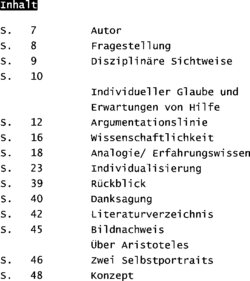 Inhaltsverzeichnis 1