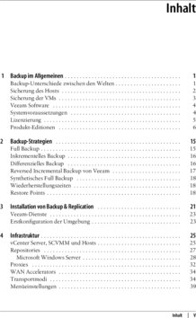 Inhaltsverzeichnis